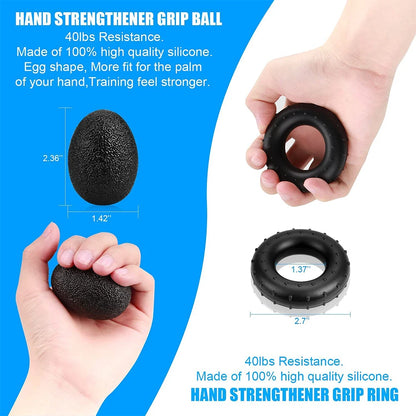Adjustable Hand Gripper 5-60 kg - Hand & Wrist Strengthener