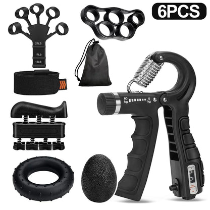 Adjustable Hand Gripper 5-60 kg - Hand & Wrist Strengthener