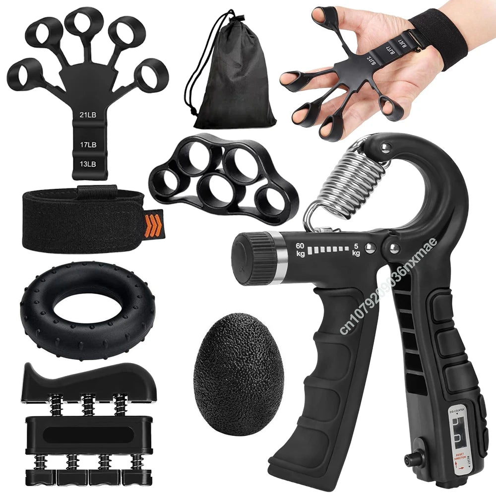 Adjustable Hand Gripper 5-60 kg - Hand & Wrist Strengthener